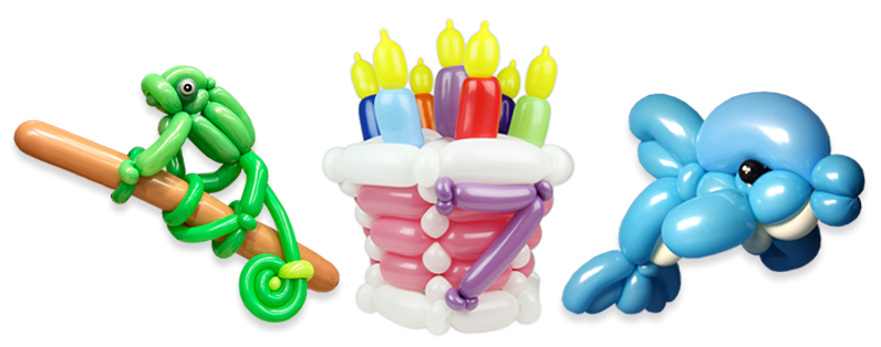 Ballonfiguren ballonartiest kinderfeestje