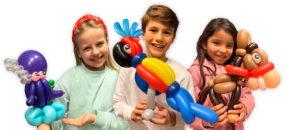 Ballonartiest ballondieren optredens