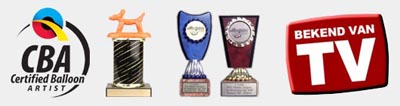 Ballonnenman Pieter awards