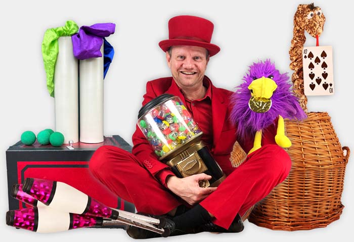 Kindergoochelaar Pieter Kindershows