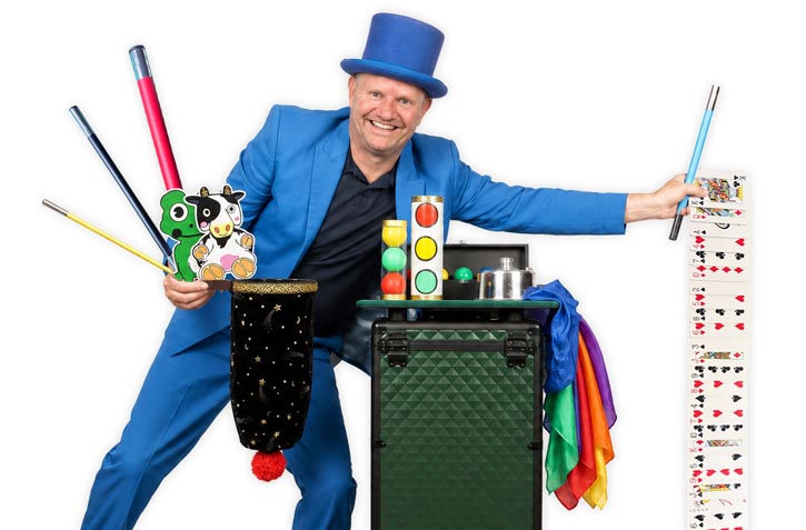 kleine goochelshow voor kinderen