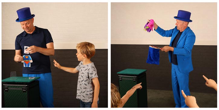 Mini goochelshow voor kinderen